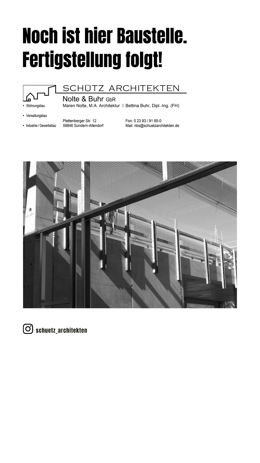 Schütz Architekten Grafik Mobile